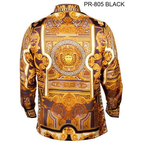 versace inspired shirt|More.